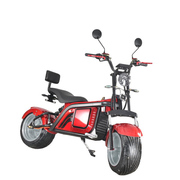 M9P Super Range 100Miles Electric Motorcycle Scooter 3000W 55Ah 50MPHa-SOVERSKY