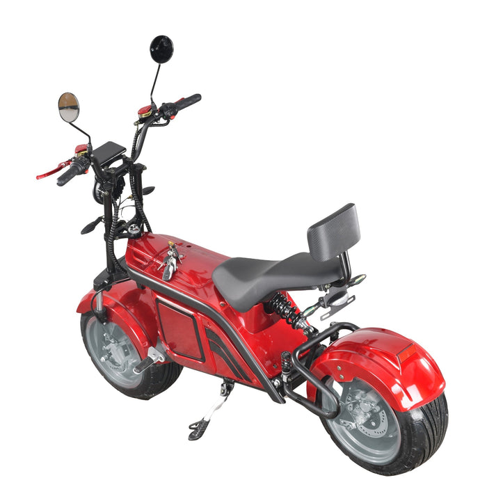 M9P Super Range 100Miles Electric Motorcycle Scooter 3000W 55Ah 50MPHa-SOVERSKY