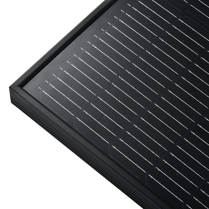 Rich Solar MEGA 250 PRO | 250 Watt Monocrystalline Solar Panel | Best 24V Panel for RVs and Off-Grid | 25-Year Output Warranty | Choose Color Silver or Black