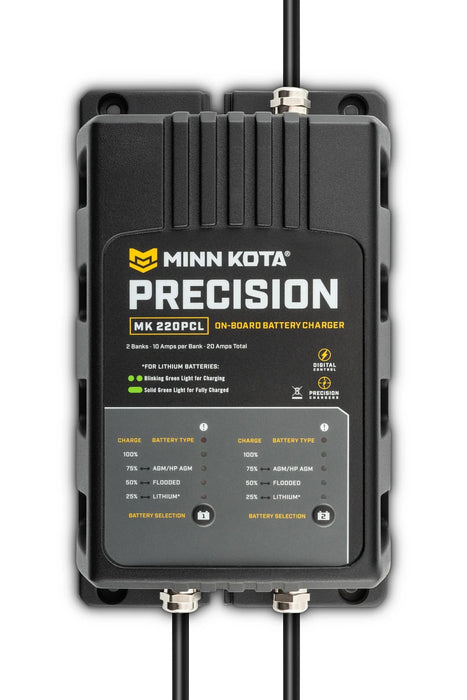 Minn Kota On-Board Precision Chargers - 2 Charging Banks