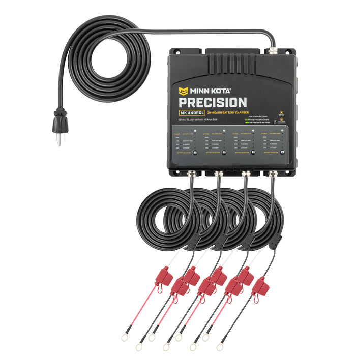 Minn Kota On-Board Precision Chargers - 4 Charging Banks - 10Amps