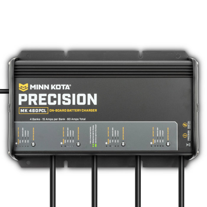 Minn Kota On-Board Precision Chargers - 4 Charging Banks - 15Amps