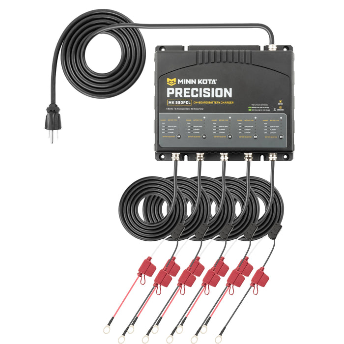 Minn Kota On-Board Precision Chargers - 5 Charging Banks