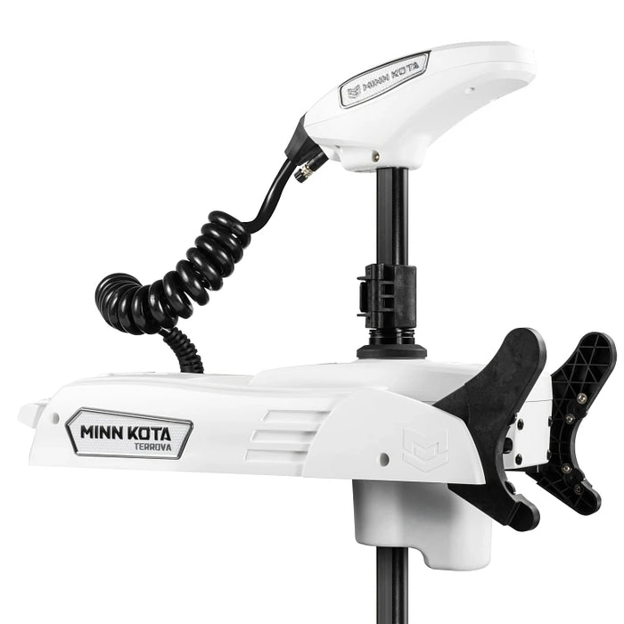 Minn Kota Riptide Terrova QUEST 90/115 lb. Thrust, 100" Shaft, Wireless Remote-White