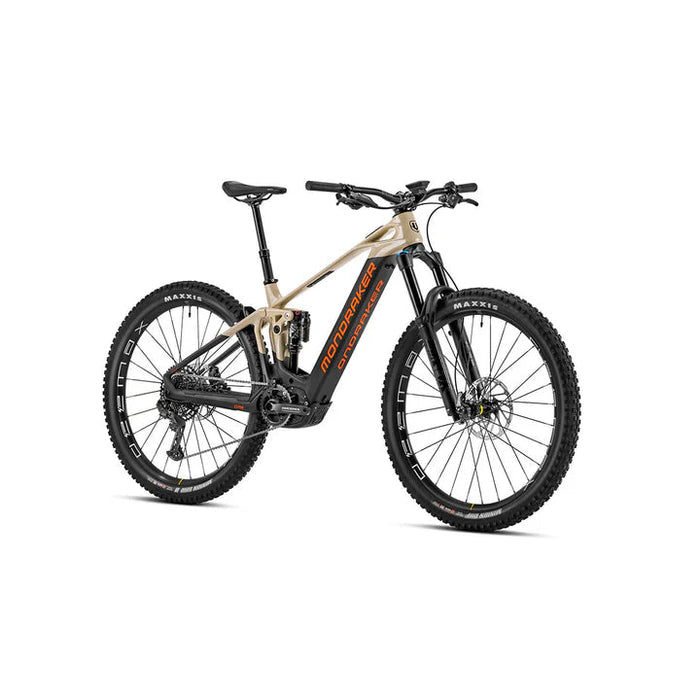 MONDRAKER - CRAFTY CARBON R BIKE - CARBON/GRAY/ORANGE (E-MTB ENDURO/AM)-MONDRAKER