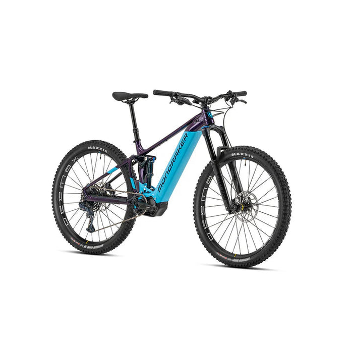 MONDRAKER - DUSK R SE BIKE - DEEP PURPLE-LIGHT BLUE (E-MTB ENDURO)-MONDRAKER