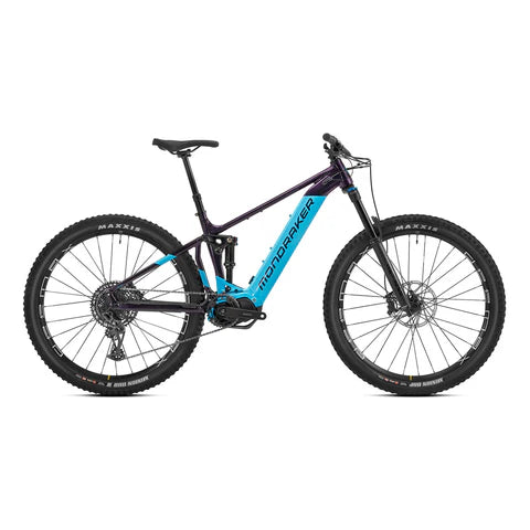 MONDRAKER - DUSK R SE BIKE - DEEP PURPLE-LIGHT BLUE (E-MTB ENDURO)-MONDRAKER