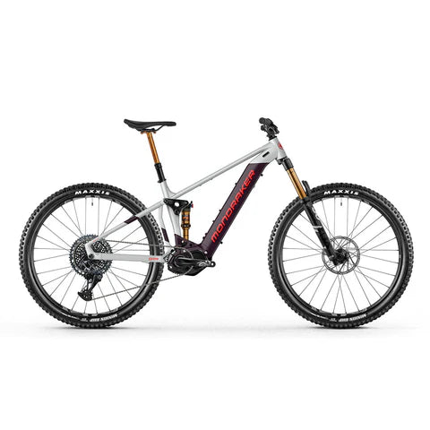 MONDRAKER - DUSK RR SE BIKE - WHITE / PURPLE (E-MTB ENDURO)-MONDRAKER