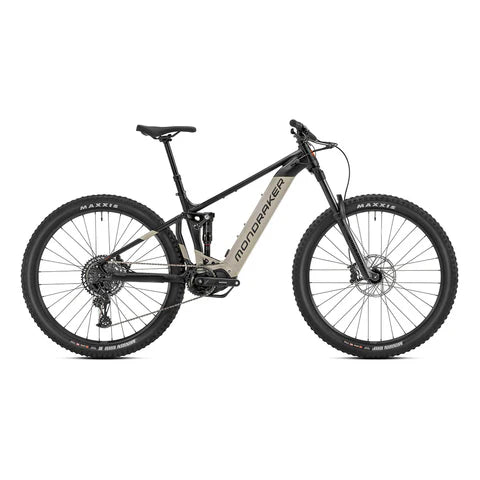 MONDRAKER - DUSK (SE) BIKE - BLACK-DESERT GREY-ORANGE (E-MTB ENDURO)-MONDRAKER