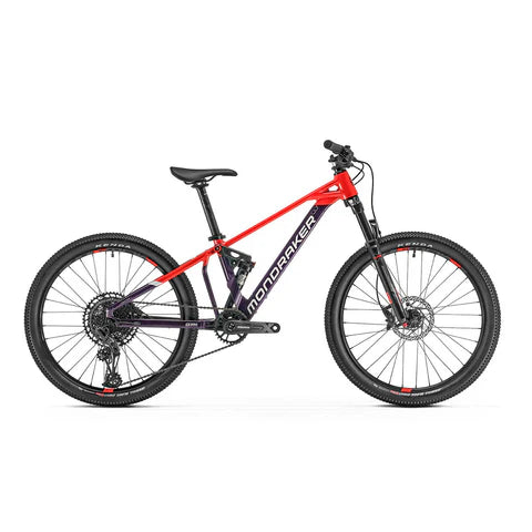 MONDRAKER - FACTOR 24 BIKE - DEEP PURPLE-FLAME RED (KIDS)-MONDRAKER