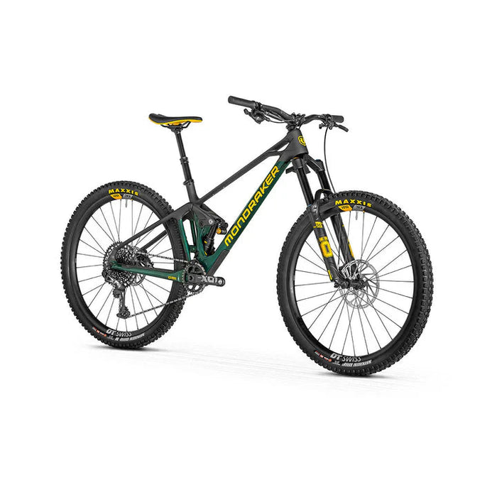 MONDRAKER - FOXY CARBON XR BIKE - GREEN-CARBON-OHLINS YELLOW (ENDURO)-MONDRAKER