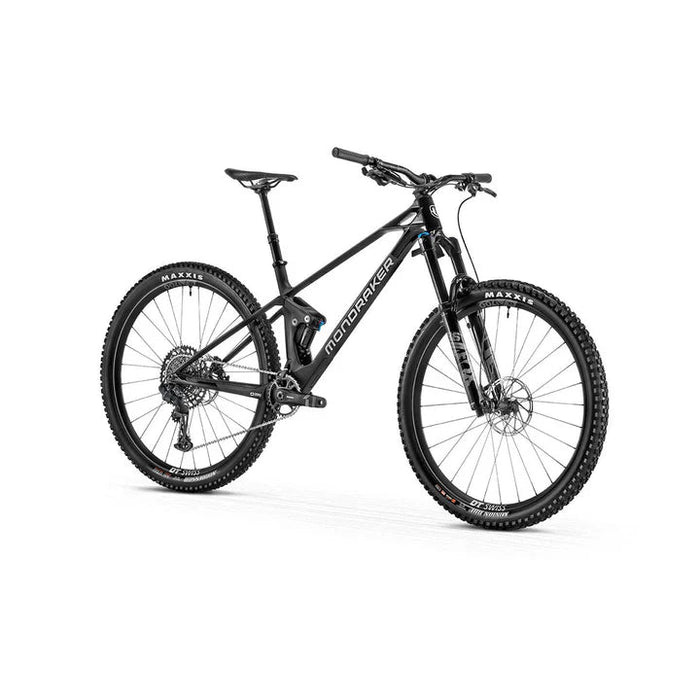 MONDRAKER - RAZE CARBON R BIKE - CARBON-GLOSS BLACK-SILVER (TRAIL)-MONDRAKER