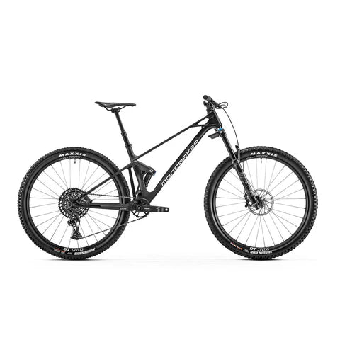 MONDRAKER - RAZE CARBON R BIKE - CARBON-GLOSS BLACK-SILVER (TRAIL)-MONDRAKER