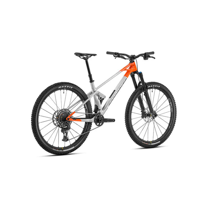 MONDRAKER - RAZE CARBON R BIKE - SILVER/ORANGE (TRAIL)-MONDRAKER