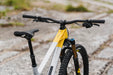 MONDRAKER - RAZE CARBON RR BIKE - SILVER-OHLINS YELLOW (TRAIL)-MONDRAKER