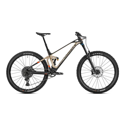 MONDRAKER - SUPERFOXY CARBON R BIKE - CARBON/GRAY/ORANGE (SUPER ENDURO)-MONDRAKER