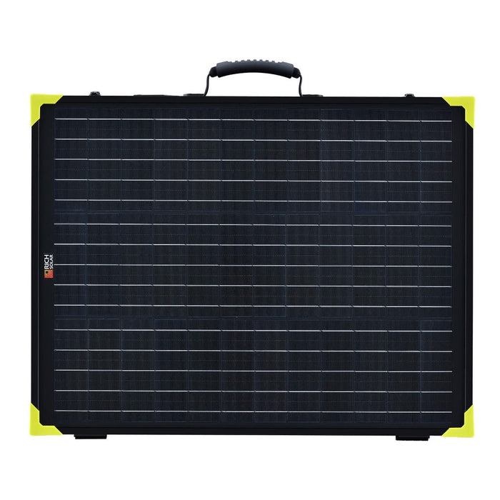 Rich Solar MEGA 100 Watt Briefcase Portable Solar Charging Kit BACKORDER 6/30/24