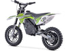 MotoTec 24v 500w Gazella Electric Dirt Bike Green-MOTOTEC