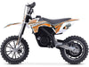 MotoTec 24v 500w Gazella Electric Dirt Bike Orange-MOTOTEC