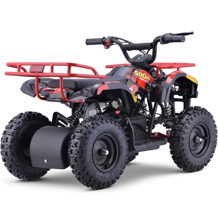 MotoTec 36v 500w Sonora Kids ATV Red-MOTOTEC