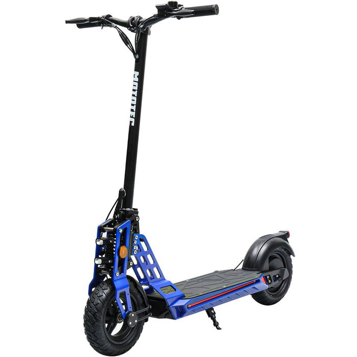 MotoTec Free Ride 48v 600w Lithium Electric Scooter Blue-MOTOTEC