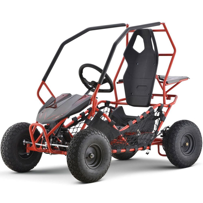 MotoTec Maverick Go Kart 36v 1000w Red-MOTOTEC