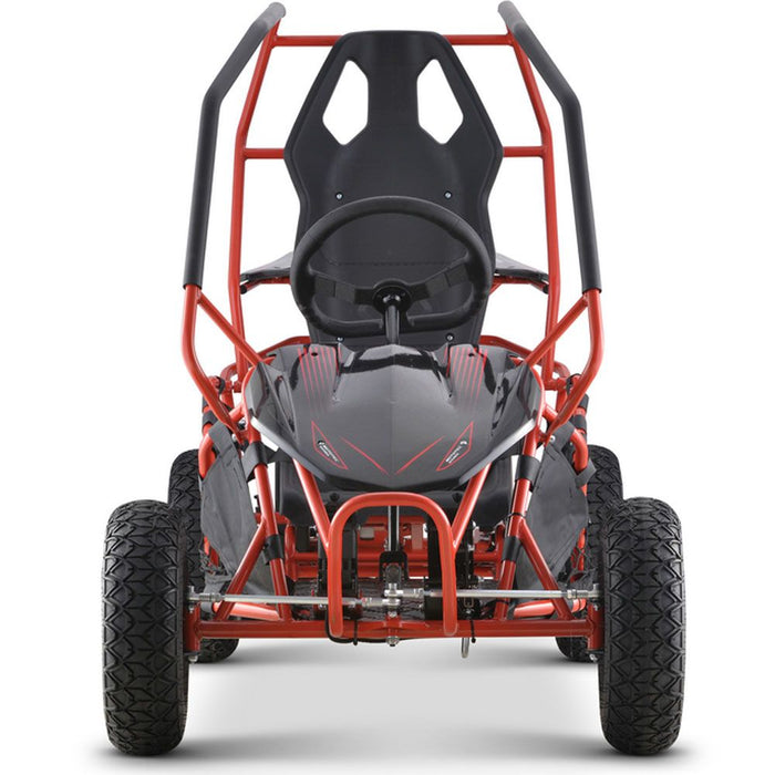 MotoTec Maverick Go Kart 36v 1000w Red-MOTOTEC