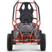 MotoTec Maverick Go Kart 36v 1000w Red-MOTOTEC