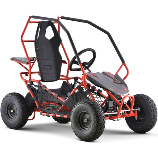 MotoTec Maverick Go Kart 36v 1000w Red-MOTOTEC