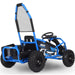 MotoTec Mud Monster Kids Electric 48v 1000w Go Kart Full Suspension Blue-MOTOTEC