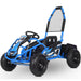 MotoTec Mud Monster Kids Electric 48v 1000w Go Kart Full Suspension Blue-MOTOTEC