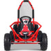 MotoTec Mud Monster Kids Electric 48v 1000w Go Kart Full Suspension Red-MOTOTEC