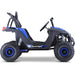 MotoTec Raider Kids UTV 48v 1200w Full Suspension Blue-MOTOTEC