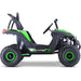 MotoTec Raider Kids UTV 48v 1200w Full Suspension Green-MOTOTEC