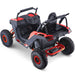 MotoTec Raider Kids UTV 48v 1200w Full Suspension Red-MOTOTEC