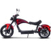 MotoTec Raven 60v 30ah 2500w Lithium Electric Scooter Red-MOTOTEC