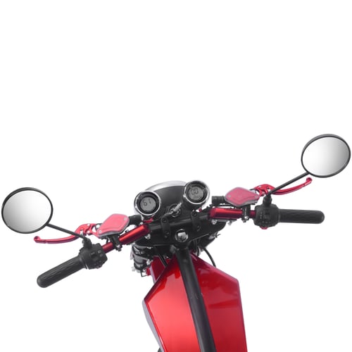 MotoTec Raven 60v 30ah 2500w Lithium Electric Scooter Red-MOTOTEC