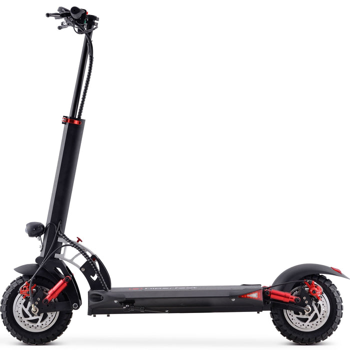 MotoTec Thor 60v 2400w Lithium Electric Scooter Black-MOTOTEC