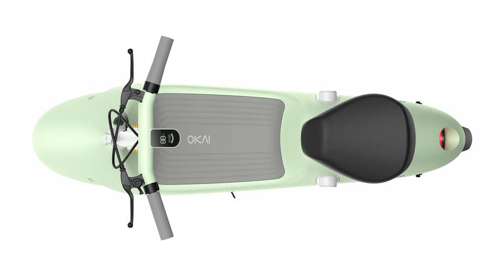 OKAI CEETLE PRO EA10C SEATED ELECTRIC SCOOTER-Mint Green-OKAI