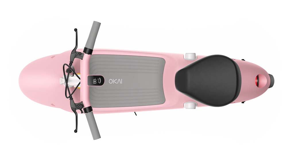 OKAI CEETLE PRO EA10C SEATED ELECTRIC SCOOTER-Pink-OKAI