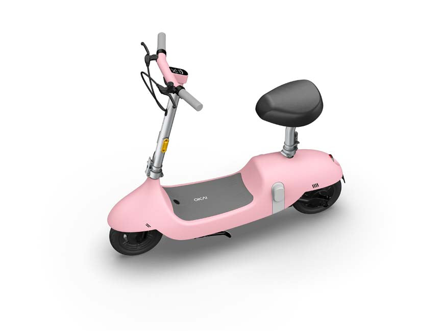 OKAI CEETLE PRO EA10C SEATED ELECTRIC SCOOTER-Pink-OKAI