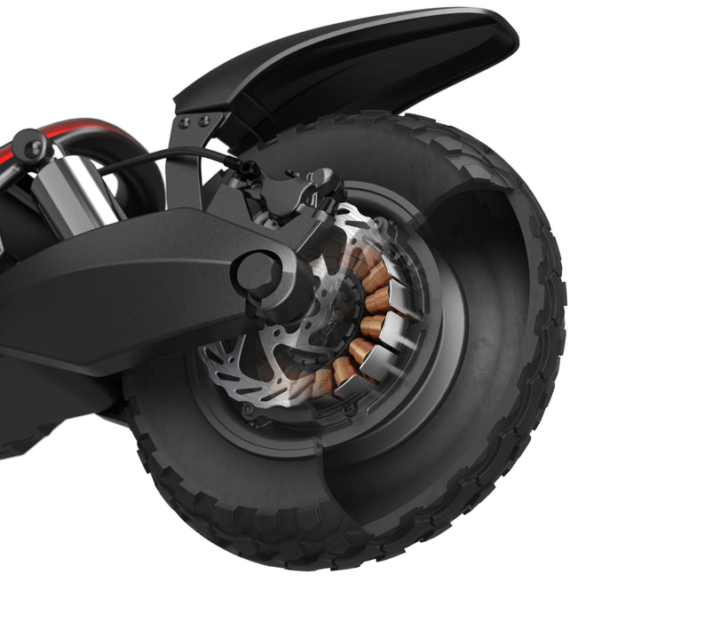 OKAI PANTHER ES800 OFF-ROAD ELECTRIC SCOOTER - Meteorite Black-OKAI