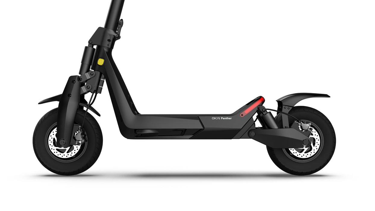 OKAI PANTHER ES800 OFF-ROAD ELECTRIC SCOOTER - Meteorite Black-OKAI