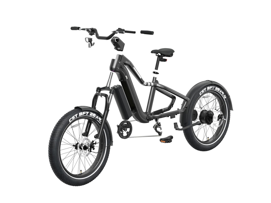 OKAI RANGER EB50 FAT TIRE ELECTRIC BIKE - Black-OKAI