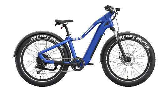 OKAI RANGER EB50 FAT TIRE ELECTRIC BIKE - Blue-OKAI