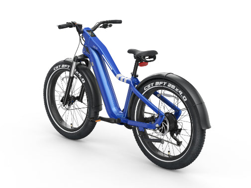 OKAI RANGER EB50 FAT TIRE ELECTRIC BIKE - Blue-OKAI