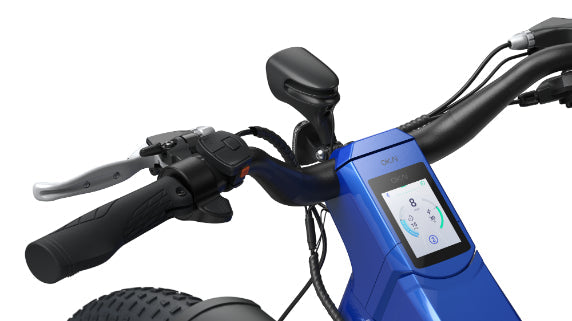 OKAI RANGER EB50 FAT TIRE ELECTRIC BIKE - Blue-OKAI