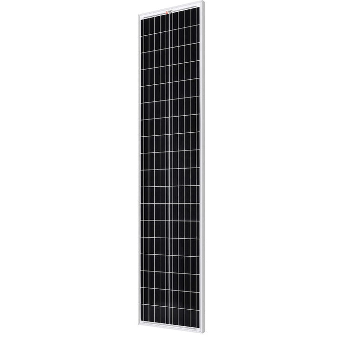 Rich Solar MEGA 100 SLIM | 100 Watt Monocrystalline Solar Panel | Best 12V Slim Panel for VAN RVs and Off-Grid | 25-Year Output Warranty