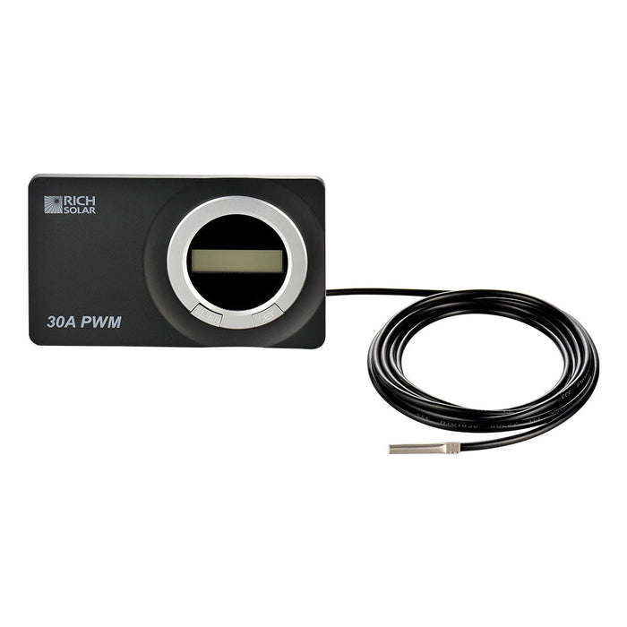 Rich Solar 30 Amp Solar Charge Controller Flush Mount