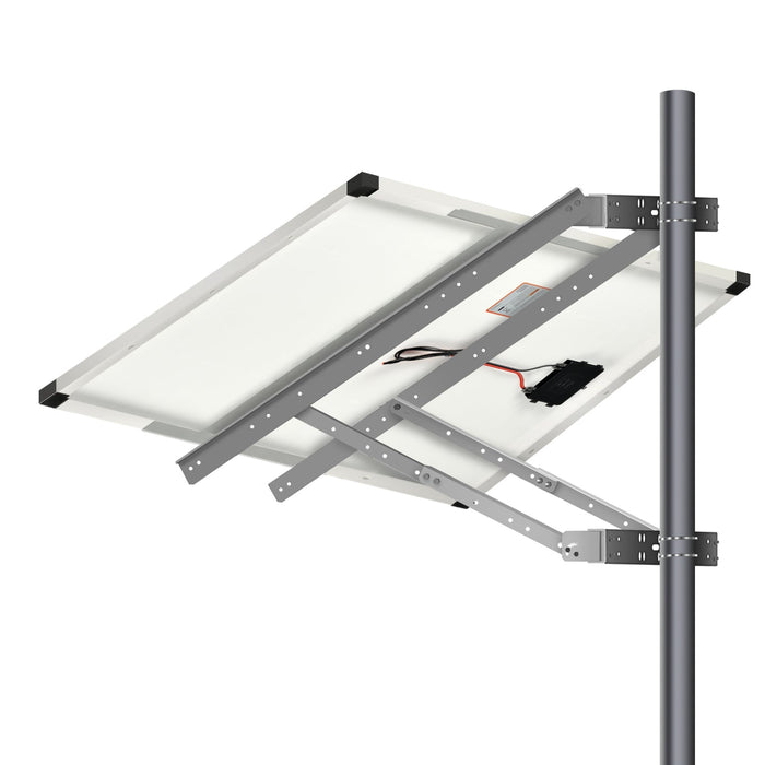 Side Pole Mounts for One Panel BACKORDER